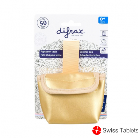 Difrax Soother Bag Gold buy online