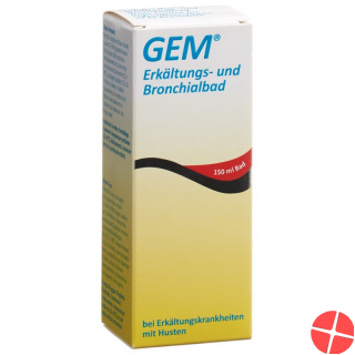 Gem Erkältungs- und Bronchialbad Flasche 150ml