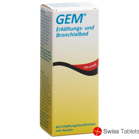 Gem Erkältungs- und Bronchialbad Flasche 150ml buy online
