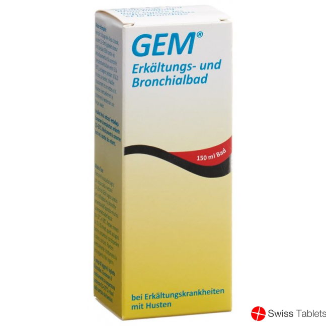 Gem Erkältungs- und Bronchialbad Flasche 150ml buy online