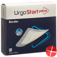 Urgostart Plus Bord Selbs Wundaufla 10x10cm 10 Stück