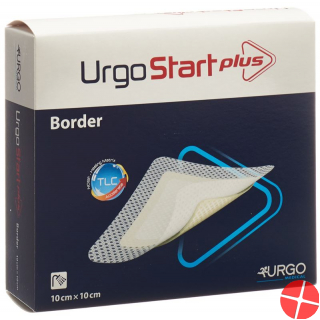Urgostart Plus Bord Selbs Wundaufla 10x10cm 10 Stück