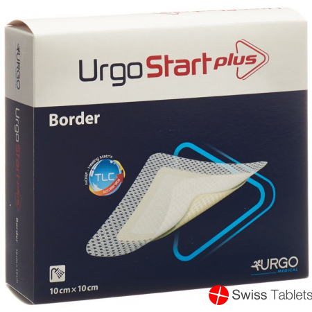 Urgostart Plus Bord Selbs Wundaufla 10x10cm 10 Stück buy online