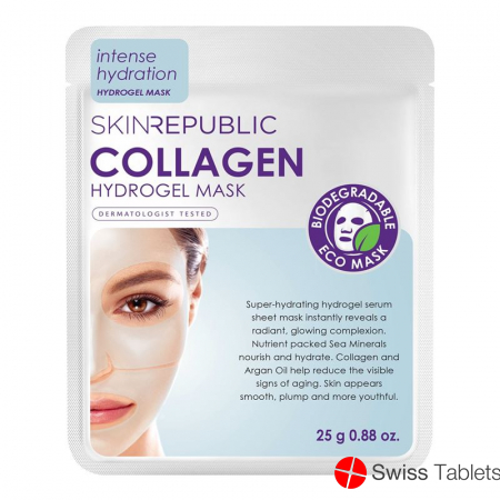 Skin Republic Collagen Hydrogel Face Mask Beutel buy online