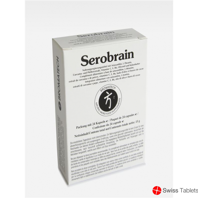 Bromatech Serobrain Kapseln Blister 24 Stück buy online
