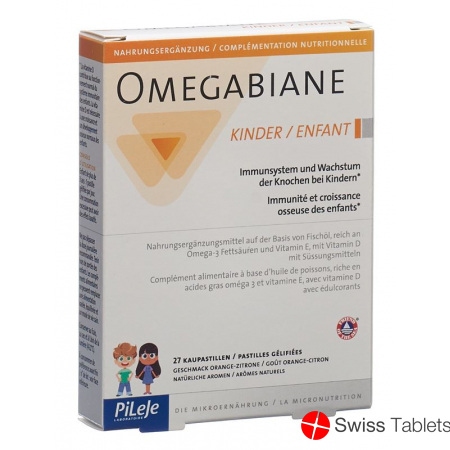 Omegabiane Kinder Kaupast Blister 27 Stück buy online