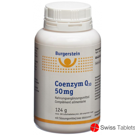 BURGERSTEIN Coenzym Q10 Lutschtablets 50 mg buy online