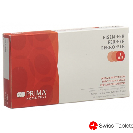 Prima Home Test Test für Eisenmangelanaemie (neu) buy online