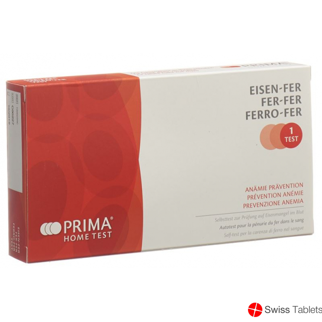 Prima Home Test Test für Eisenmangelanaemie (neu) buy online