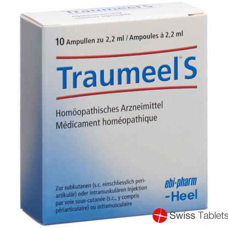 Traumeel S Injektionslösung 10 Ampullen 2.2ml buy online