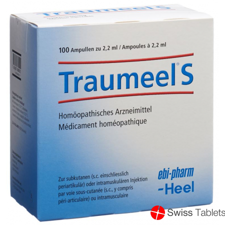 Traumeel S Injektionslösung 100 Ampullen 2.2ml buy online