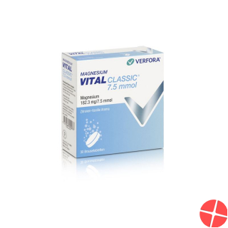 Magnesium Vital Classic Brausetabl 7.5 mmol 30 pcs