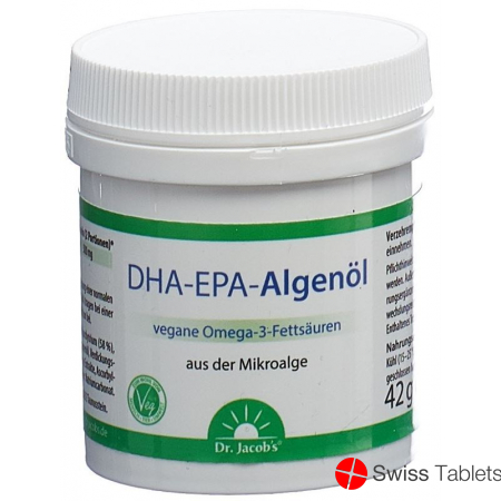 Dr. Jacob's Dha-epa-algenoel Kapseln Dose 60 Stück buy online