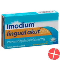 Imodium Lingual Akut Schmelztabletten 2mg 12 Stück