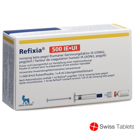 Refixia Trockensubstanz 500 Ie C Solv Durchstechflasche buy online