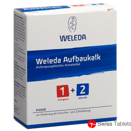 Weleda Aufbaukalk 1+2 Pulver 2 Glas 45g buy online