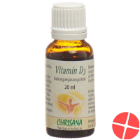 Chrisana Vitamin D3 Tropfen Pip Flasche 20ml Chrisana Vitamin D3 Tropfen Pip Flasche 20ml