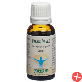 Chrisana Vitamin K2 Tropfen Pip Flasche 20ml