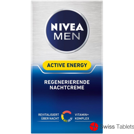 Nivea Men Face Active Energy Regener Nachtcreme 50ml buy online
