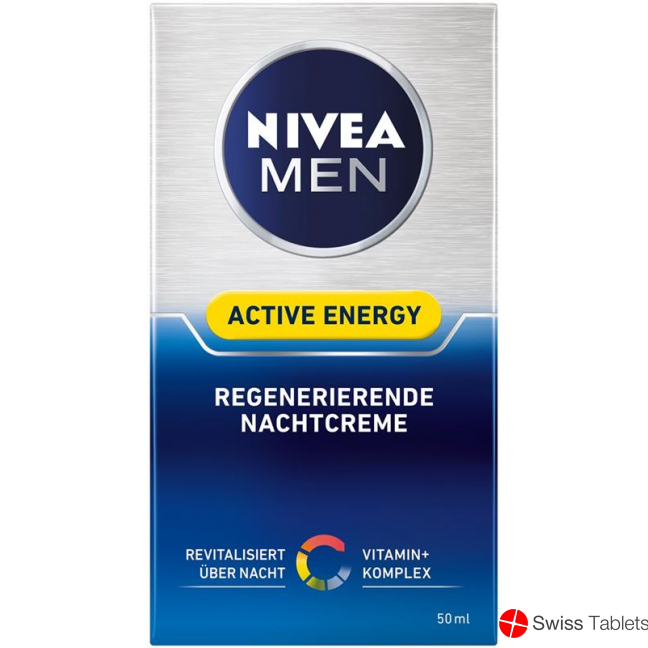 Nivea Men Face Active Energy Regener Nachtcreme 50ml buy online