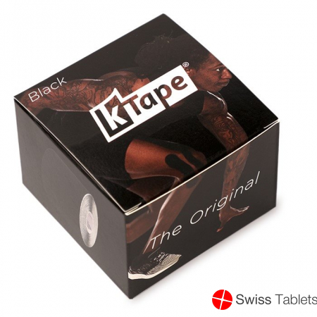 K-tape 5cm X 5m Schwarz (neu) Rolle buy online