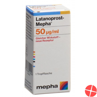 Latanoprost Mepha Augentropfen 50mcg/ml Flasche 2.5ml