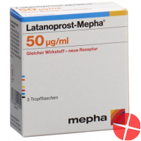 Latanoprost Mepha Augentropfen 50mcg/ml 3 Flasche 2.5ml