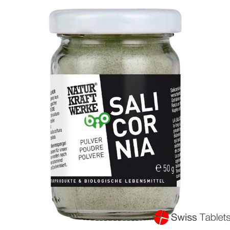 Naturkraftwerke Salicornia Pulver Bio/kba Glas 50g buy online