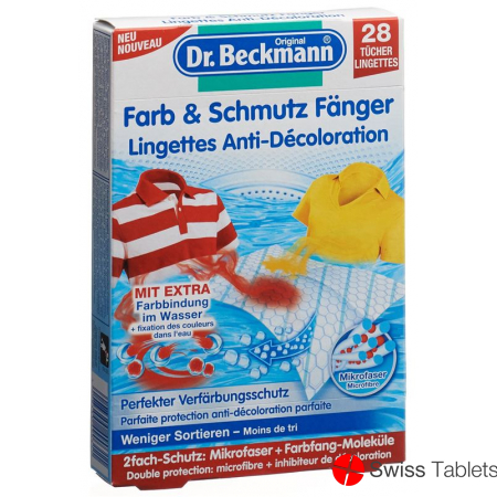 Dr. Beckmann Farb- und Schmutzfänger 28 Stück buy online