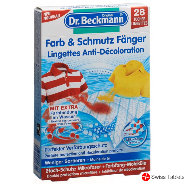 Dr. Beckmann Farb- und Schmutzfänger 28 Stück buy online