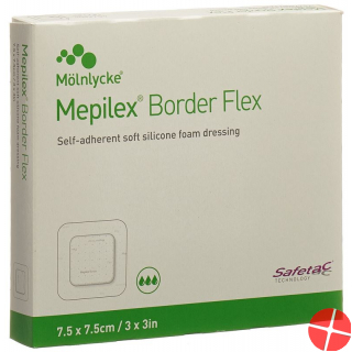 Mepilex Border Flex 7.5x7.5cm 5 Stück