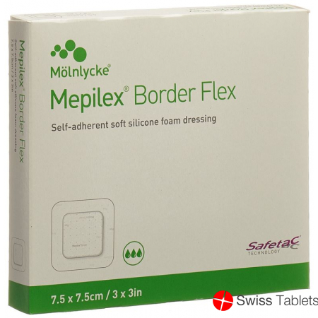 Mepilex Border Flex 7.5x7.5cm 5 Stück buy online