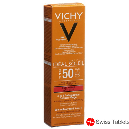 Vichy Ideal Soleil Anti-Age Cream SPF 50+ 50ml buy online