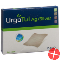 Urgotuel Silver Wundauflage 5x5cm 10 Stück