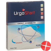 Urgostart Tuel Wundauflage 5x7cm 10 Stück