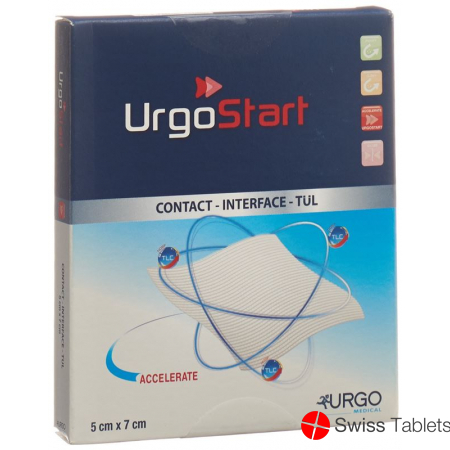 Urgostart Tuel Wundauflage 5x7cm 10 Stück buy online