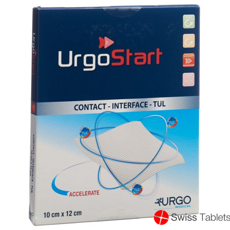 Urgostart Tuel Wundauflage 10x12cm 10 Stück buy online