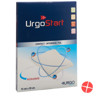 Urgostart Tuel Wundauflage 15x20cm 5 Stück