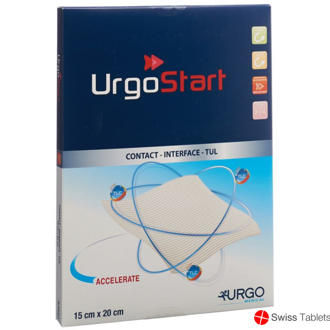 Urgostart Tuel Wundauflage 15x20cm 5 Stück buy online