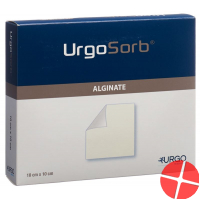 Urgosorb Calcium Alginat Kompressen 10x10cm 10 Stück