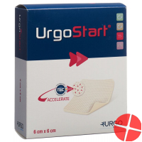 Urgostart Wundauflage 6x6cm 10 Stück