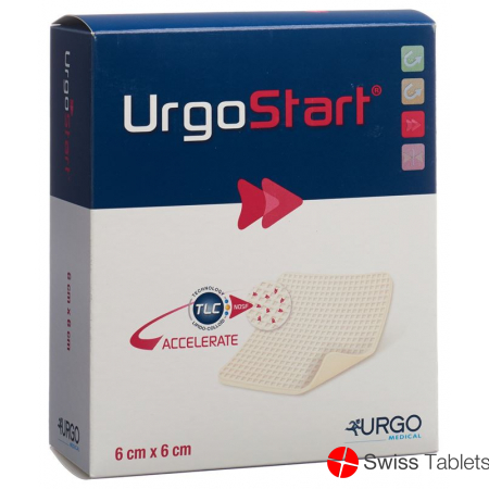 Urgostart Wundauflage 6x6cm 10 Stück buy online