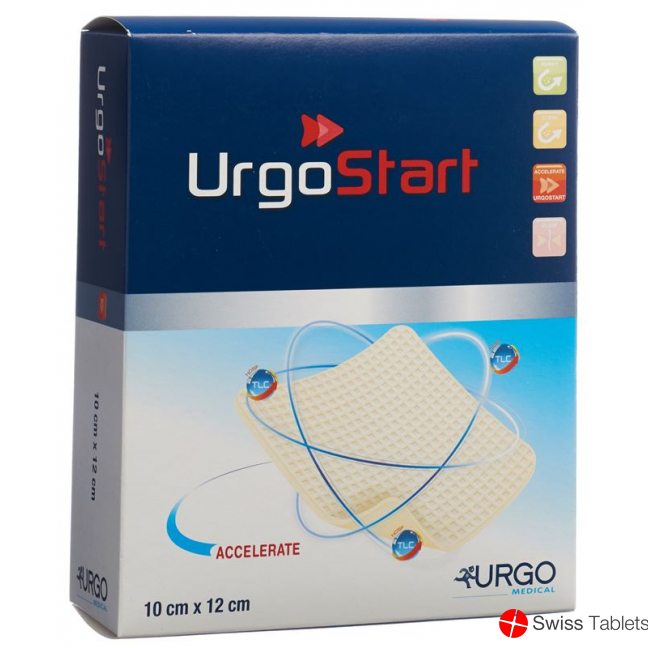 Urgostart Wundauflage 10x12cm 10 Stück buy online