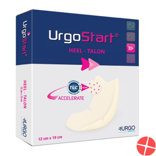 Urgostart Heel Wundauflage 12x19cm 5 Stück