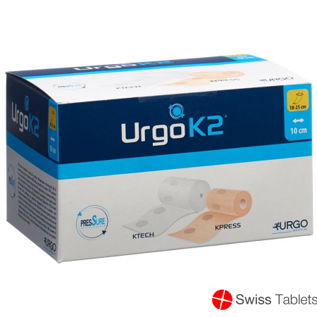 Urgo K2 2-layer compression system 18-25cm/10cm buy online