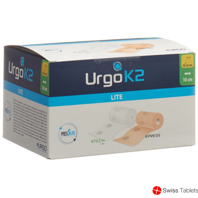 Urgo K2 Lite 2-layer compression system 18-25cm/10cm buy online