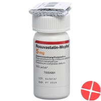 Rosuvastatin Mepha Lactab 5mg Dose 100 Stück