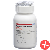 Rosuvastatin Mepha Lactab 20mg Dose 100 Stück