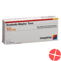 Ezetimib Mepha Teva Tabletten 10mg 28 Stück