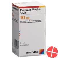 Ezetimib Mepha Teva Tabletten 10mg Dose 100 Stück